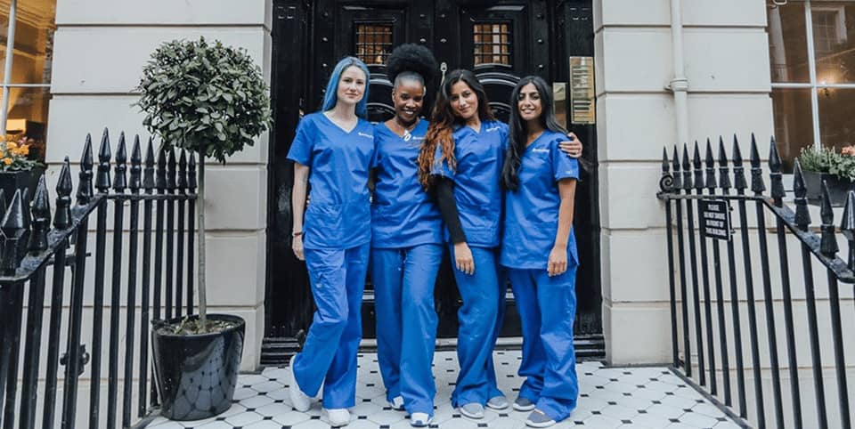 Lutronic Genius clinic team on Harley Street